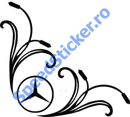 Set stickere Geamuri laterale Mercedes-Benz Sprinter Vito Viano Actros Atego Axor
