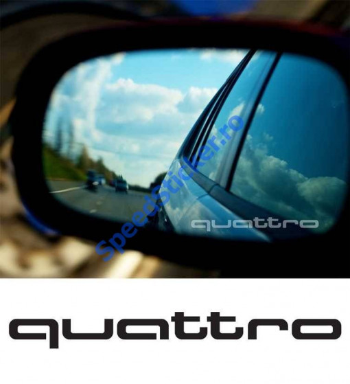 Set Stickere Oglinzi Audi