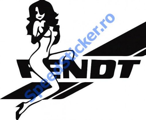 Sticker Autocolant Fendt Fata 20 cm