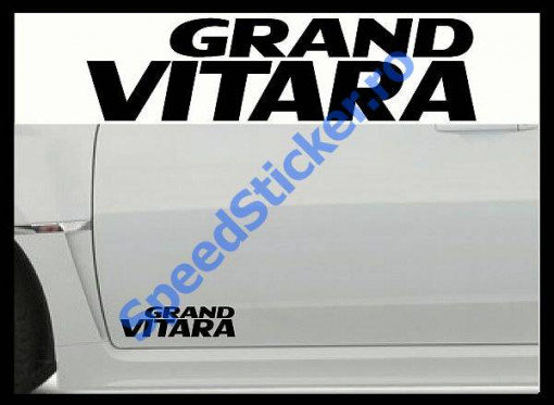 Set 2 buc Stickere Suzuki Grand Vitara 20 cm