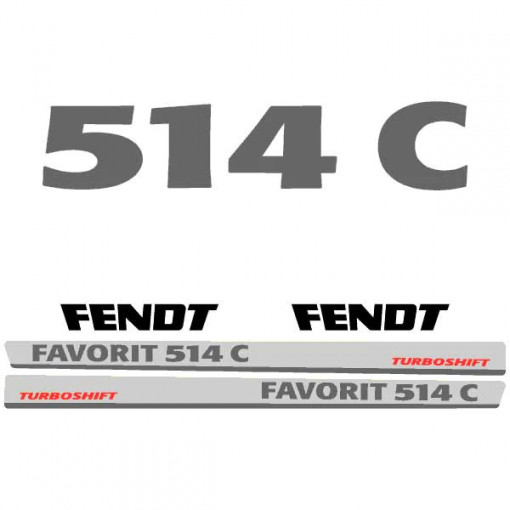 Set Stickere Autocolante Favorit 514C Turbomatik