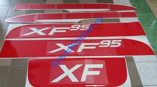 Set stickere DAF XF 95 Limited Edition