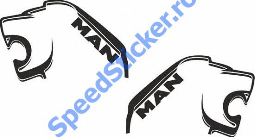 Set Stickere MAN Lion 60cm
