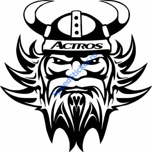 Sticker Autocolant Mercedes Actros Viking 40 cm