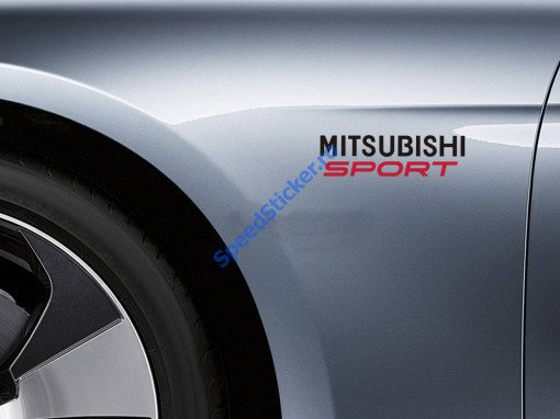 Stickere Aripa Mitsubishi (set 2 buc)