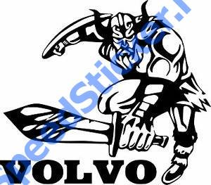 Set 2 buc Stickere Autocolante Volvo Viking 45 cm