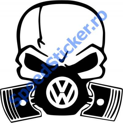Sticker Volkswagen Emission