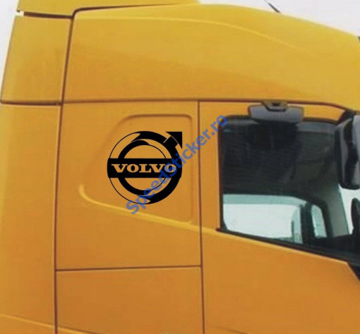 Set 2 buc stickere sigla noua Volvo 45 cm