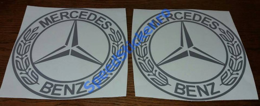 Set Stickere Autocolante Sigle Mercedes Benz 50 cm