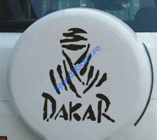Sticker Autocolant Dakar Roata rezerva