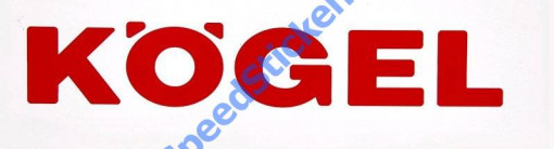 Sticker remorca/semiremorca KOGEL 100 cm