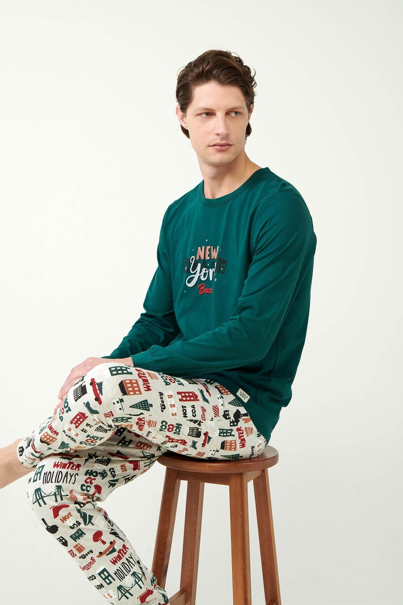 Pijama Maneca Lunga