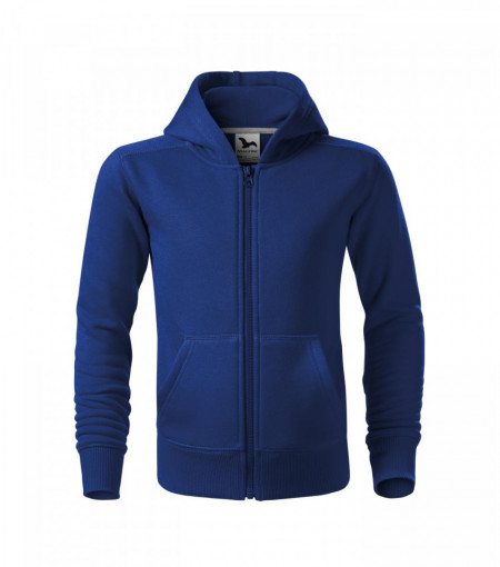 Hanorac Copii Malfini cu Gluga TRENDY ZIPPER 412 Albastru Royal