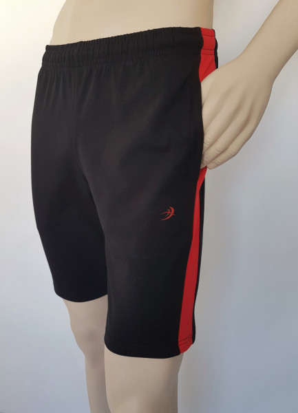 P.4056 Negru & Rosu, Pantaloni barbati KNOX, tip Short