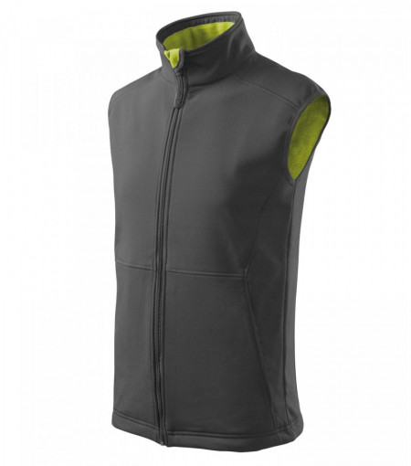 Vestă softshell pentru bărbaţi Malfini VISION 517 Gri Metalic