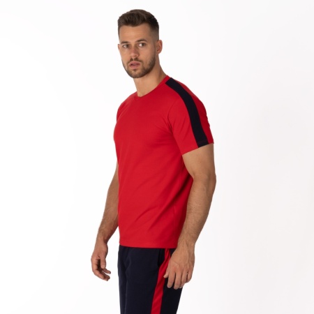 T.4628.Rosu, Tricou Sport Barbati KNOX, Slim Fit