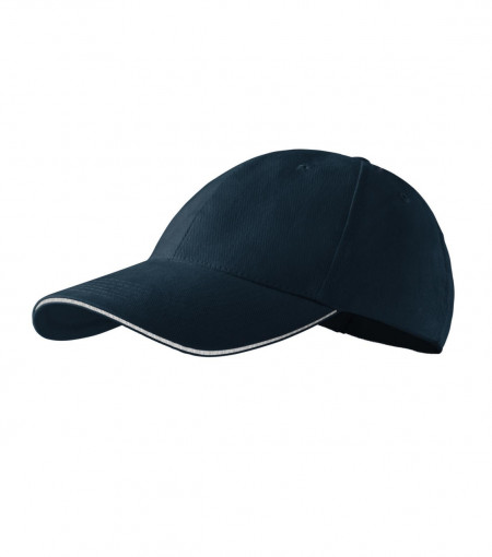 Sapca Unisex Malfini SANDWICH 6P 306, Bleumarin