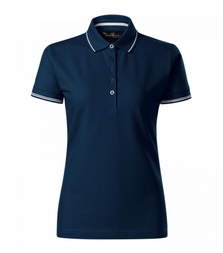 Tricou Dama Malfini Polo PERFECTION PLAIN 253 Bleumarin