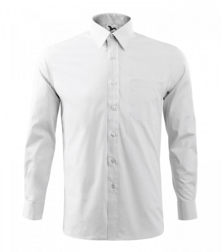 Cămaşă Bărbaţi Malfini Regular-Fit STYLE LS 209 Alb
