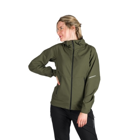 Jacheta Dama NORTHFINDER, pentru Trekking 1L Softshell CORI BU-6297OR Kaki