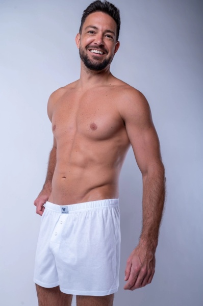 Boxer bărbătesc Mr.Big, Prohab cu Nasturi, model 208 EXTRA-LARGE - Img 1