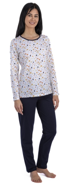 Pij.2214.1, Pijama Damă KNOX, tipar Clasic