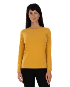 B.2401 Galben Golden, Bluza dama Knox maneca lunga