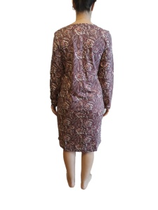 Camasa Noapte Dama Soft&Seven By Sofiaman, din Bumbac MEREDITH S22-149 Maro - Img 4
