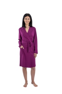 Capot dama de casa, Knox, Halat din Bumbac, H.2010 Fuchsia