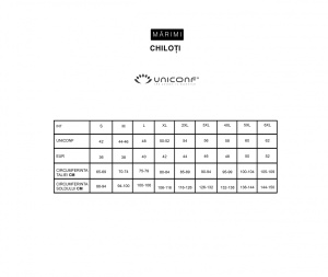 Chilot dama UNICONF, Clasic, din Bumbac, model NF05 ALB - Img 2