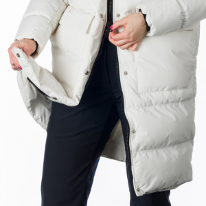Geaca Dama Northfinder de oras, Moderna Oversize, Hanna BU-6076SP Alb - Img 5
