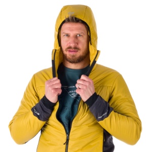 Jacheta Barbati NORTHFINDER, hibrida pentru trekking cu PrimaLoft, OTIS BU-5035OR MUSTAR - Img 6