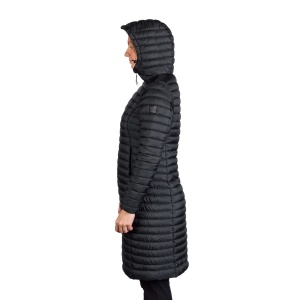 Jacheta Dama NORTHFINDER, Lunga cu izolatie, BOBBIE BU-6264SP NEGRU - Img 5
