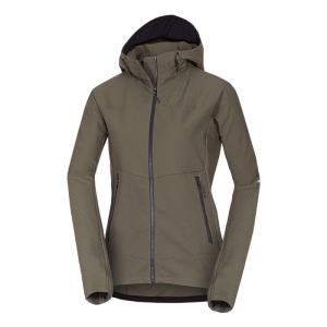 Jacheta Dama NORTHFINDER, pentru Trekking 1L Softshell CORI BU-6297OR Kaki - Img 3