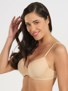 SUTIEN SPIMAN, Balconette, cu Armătură, Bretele detașabile 348 NUDO - Img 5