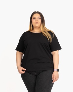 T.2503 Negru, Tricou Dama Knox, EXTRA-LARGE - Img 1