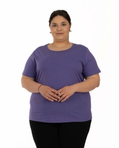 T.2503 VIOLET, Tricou Dama Knox, EXTRA-LARGE - Img 5