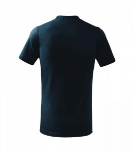 Tricou copii Malfini Clasic 100 Bleumarin - Img 5