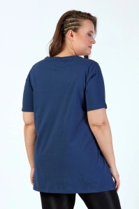 Tricou dama Batal ADROM, V-Line 1297-23 Bleumarin - Img 2
