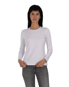 B.2401 Alb, Bluza dama Knox maneca lunga