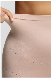 Chiloti modelatori POMPEA, cu Picior, din microfibra, GUIANA Comfort Size - Skin-Nude - Img 3