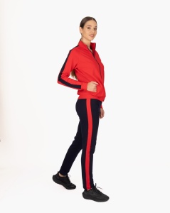 Com.2048 Rosu, Trening Dama KNOX, Slim Fit, Insertie laterala - Img 1