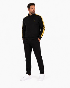 Com.4029 NEGRU-Galben, Trening Barbati Knox, tipar CLASIC