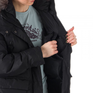 Geaca Dama Northfinder de oras, Moderna Oversize, Hanna BU-6076SP Negru - Img 6