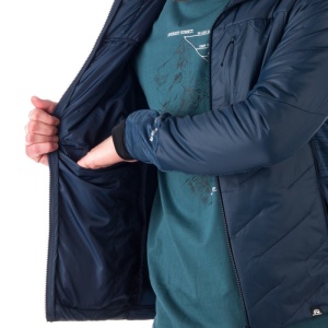 Jacheta Barbati NORTHFINDER, hibrida pentru trekking cu PrimaLoft, OTIS BU-5035OR BLEUMARIN - Img 4