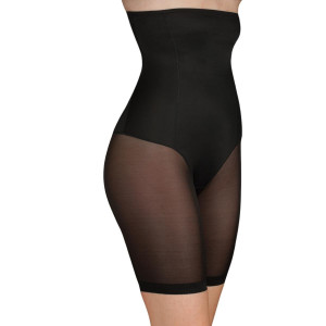 MODELATOR SELENE cu talie înaltă si picior CONTROL 904 - NEGRU - Img 4