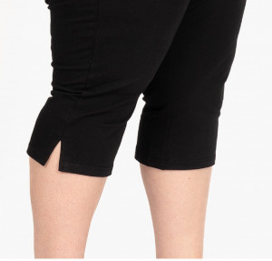 P.2015 Negru, Pantaloni Dama KNOX 3/4, EXTRA LARGE - Img 3