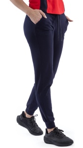 P.2023 Bleumarin, Pantaloni Dama Conic cu manseta - Img 2