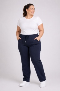 P.2026 BLEUMARIN, Pantaloni trening Dama KNOX, Talia 2 EXTRA LARGE