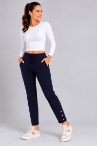 P.2254 BLEUMARIN, Pantaloni Dama KNOX, CASUAL